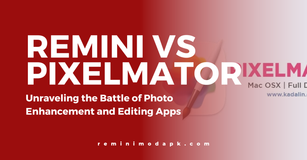 Remini Professional Web vs. Remini Mobile App