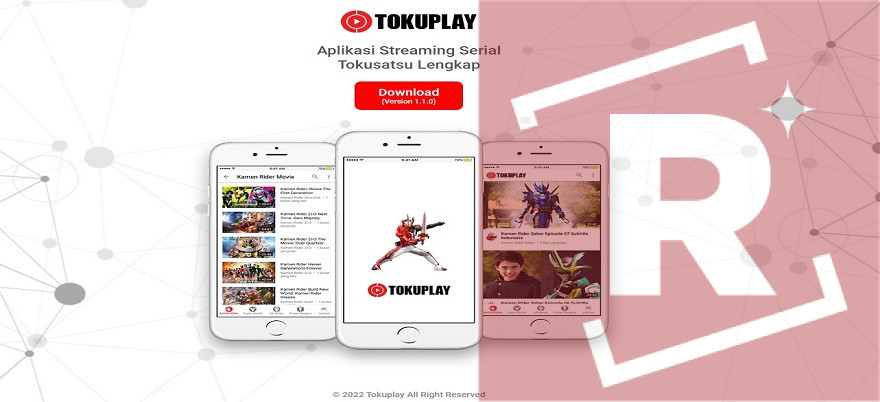 Tokuplay APK menu