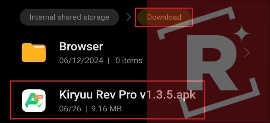 instal kiryuu rev pro apk