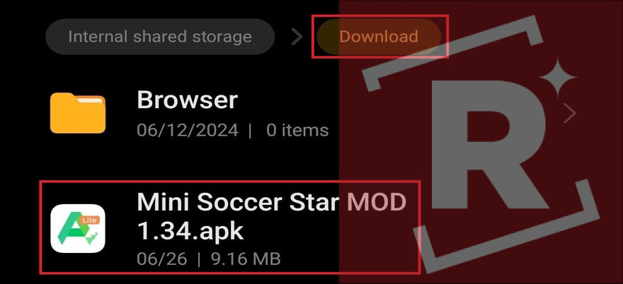 instal mini soccer star mod apk