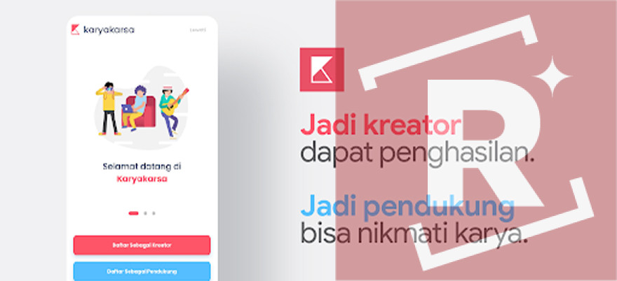 Fitur Karyakarsa Mod Apk