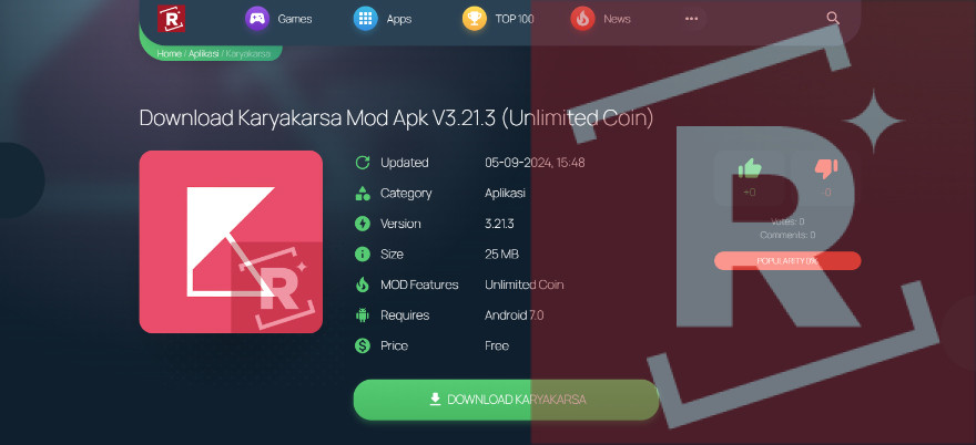 Download Karyakarsa Mod Apk