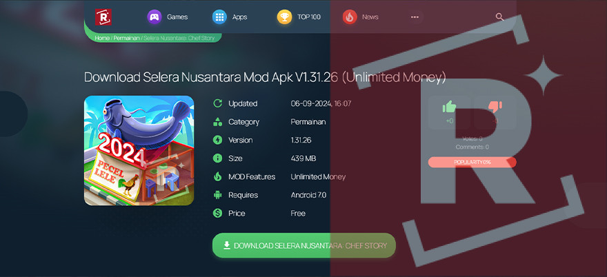 Download Selera Nusantara Mod Apk