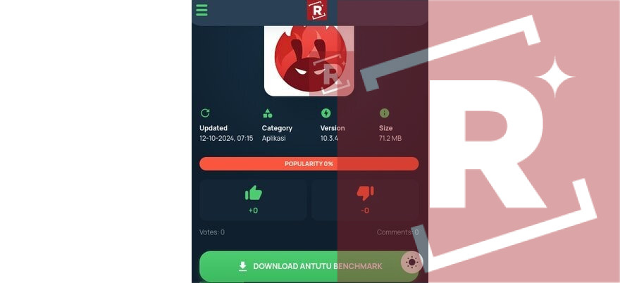Klik download Antutu Benchmark Apk di Remini.id